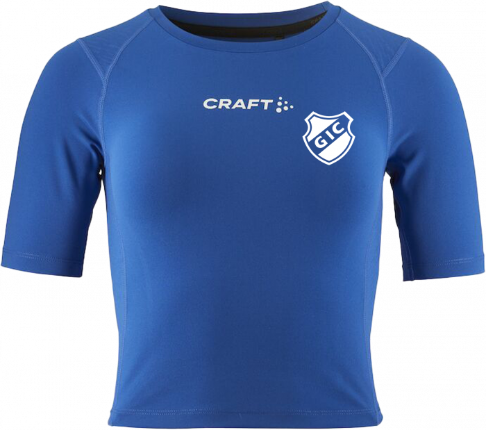 Craft - Glostrup Atletik Crop Tee Dame - Club Cobolt