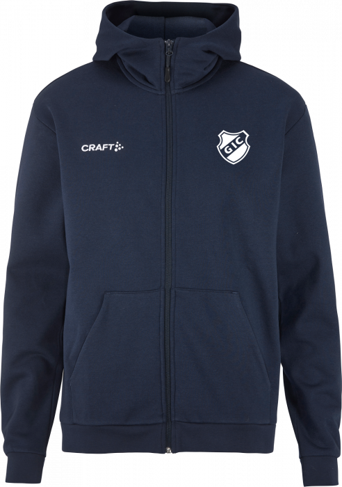 Craft - Glostrup Atletik Full-Zip Hoodie Men - Marinblå