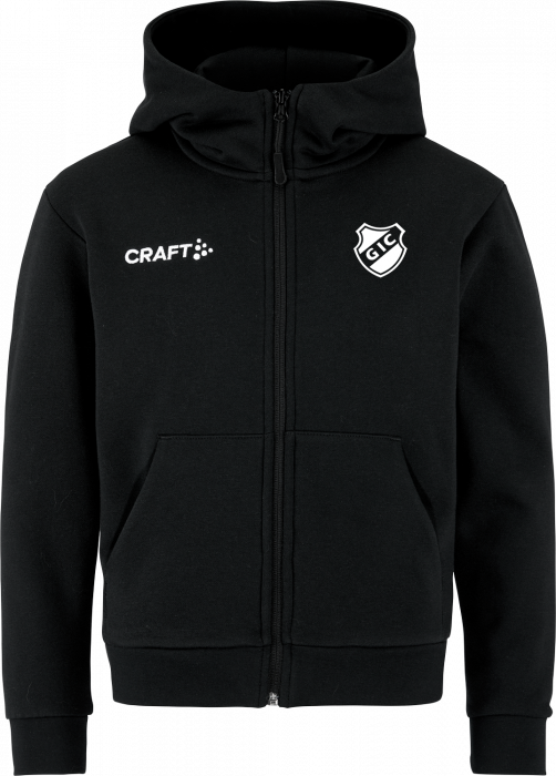 Craft - Glostrup Atletik Full-Zip Hoodie Kids - Black